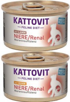12x 85g Dose Kattovit Diet Niere/Renal